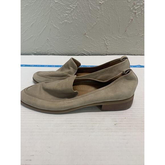 Susina Kellen Almond Toe Suede Leather Slip On Loafers Size 8 - Picture 2 of 5